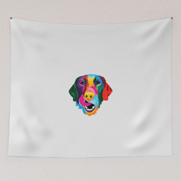 Item preview, Abstract art of Lab, cute color abstract of Labrador. designed and sold by StandStrong786.