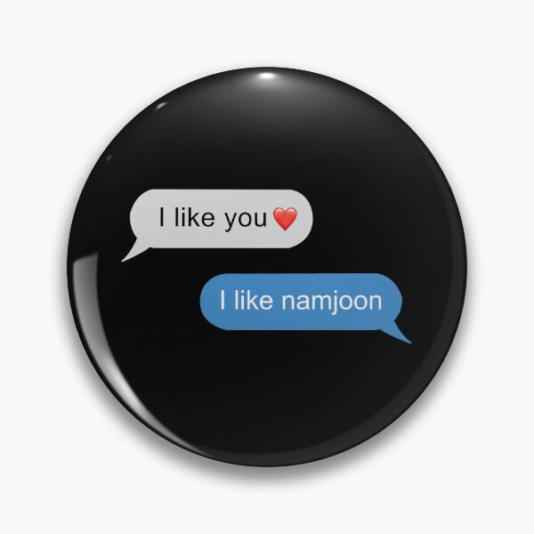 Item preview, Funny I like Namjoon Text designed and sold by Supra Designs.
