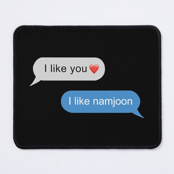 Item preview, Funny I like Namjoon Text designed and sold by Supra Designs.