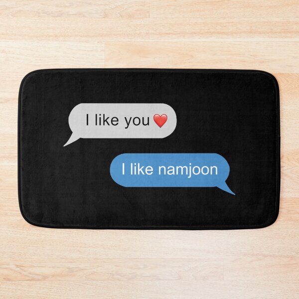 Item preview, Funny I like Namjoon Text designed and sold by Supra Designs.