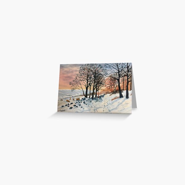 Once Upon a WinterWalk Greeting Card