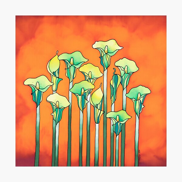 A bouquet of Lilies for you! Photographic Print