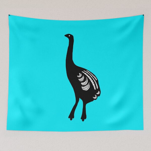 Item preview, Emu bird cave art style  designed and sold by LynseysArtShop.
