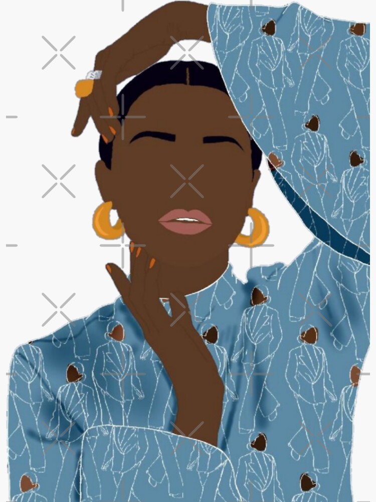 Beautiful Elegant Black Woman Sticker For Sale By Patricia256 Redbubble 4094