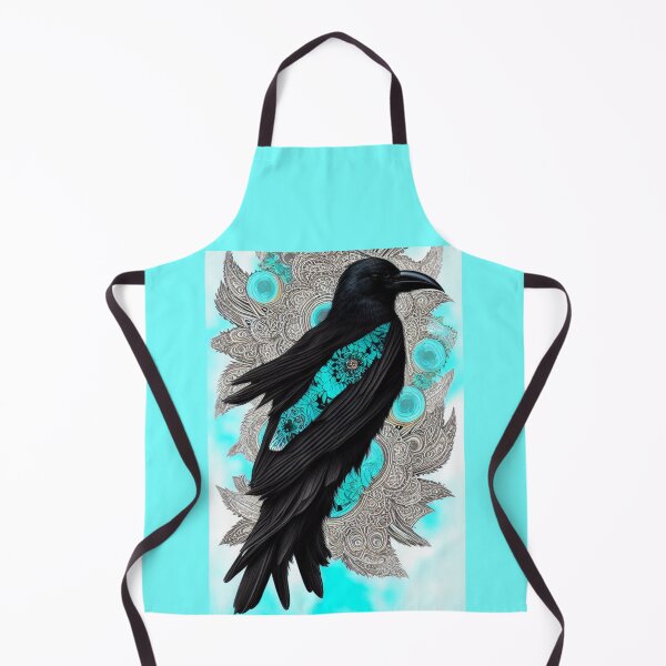 Item preview, Turquoise Black Crow designed and sold by Mikkerz.
