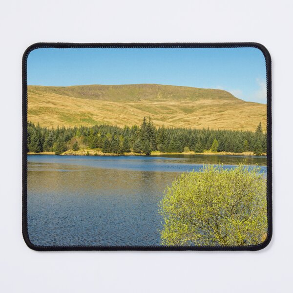Item preview, Beacons Reservoir and Fan Fawr Behind Brecon Beacons designed and sold by Cameranick.