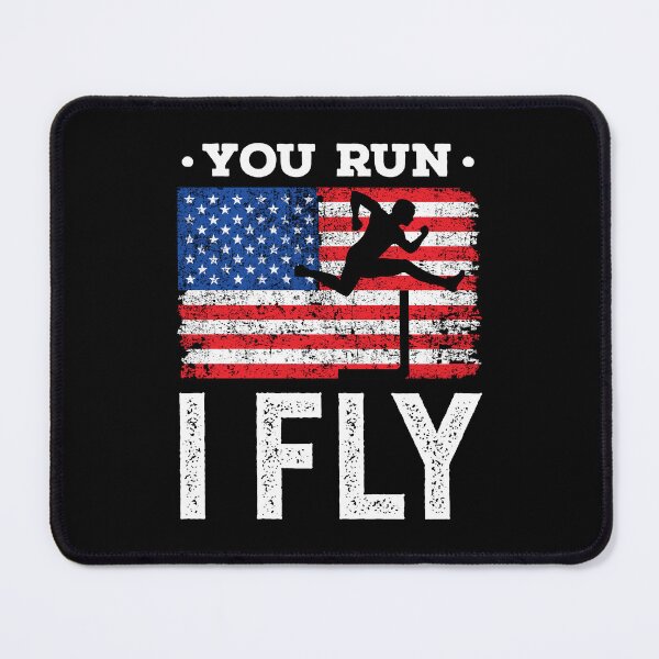 Item preview, You Run I Fly Track and Field Hurdles Runner designed and sold by jaygo.