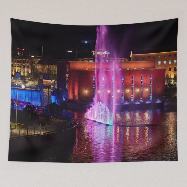 Item preview, Getting pink. Tampere Dancing Waters 2022 2 designed and sold by Jouko Lehto Photography.