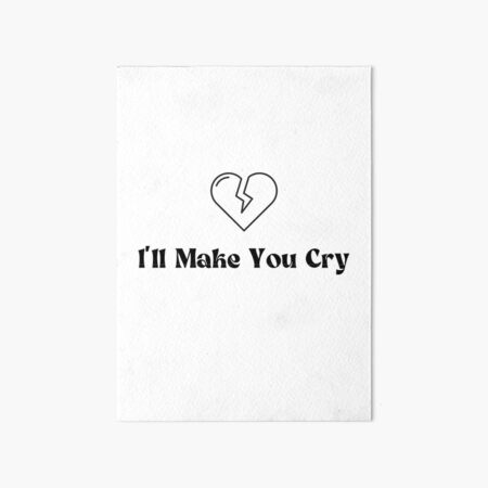 "aespa i'll make you cry" Art Board Print for Sale by armawintaer ...