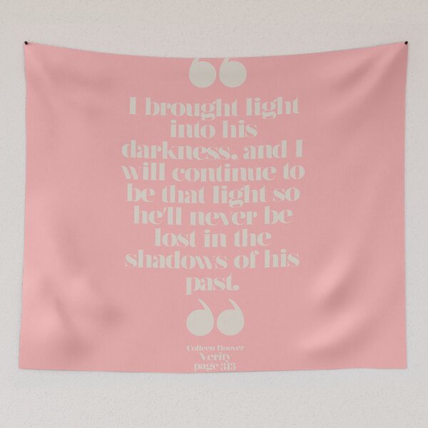 Item preview, Verity - Colleen Hoover Quote  designed and sold by alrightabigail.