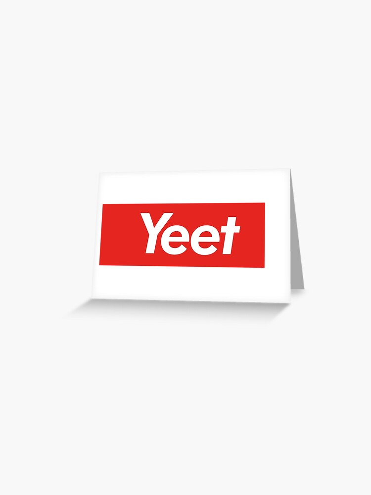 yeet supreme logo