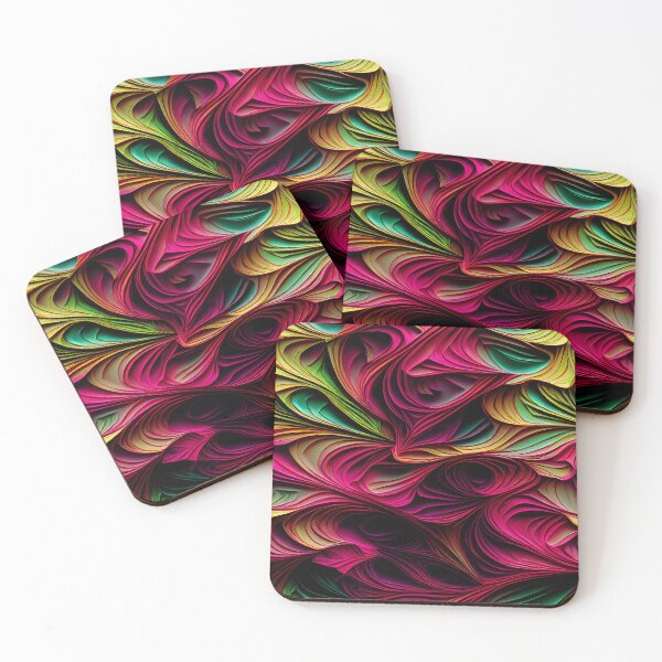 Item preview, Modern wavy abstract pattern designed and sold by Lenkooo.
