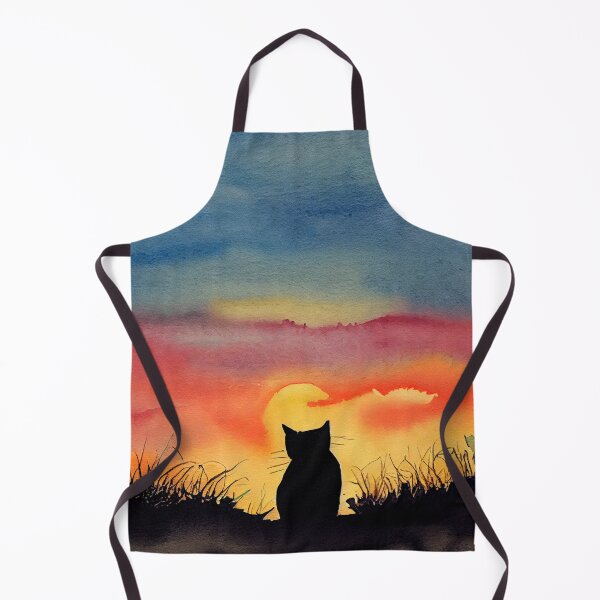 Item preview, Cat Looking at Sunset designed and sold by recollectionsv.