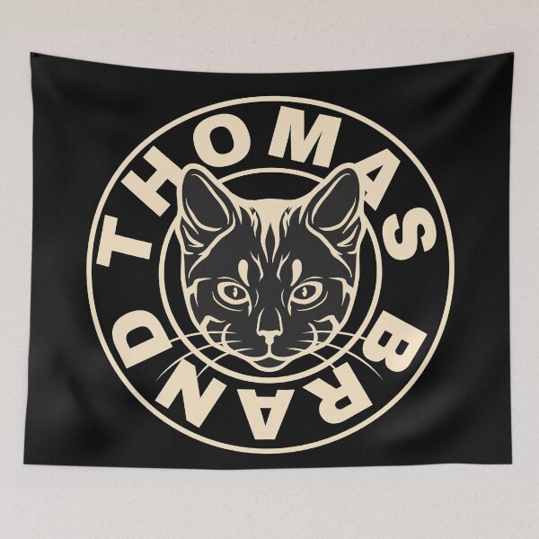 Item preview, THOMAS NAME SHIRT: THOMAS BRAND CAT DESIGN. designed and sold by AlexRelax.