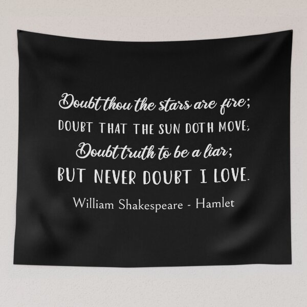 Item preview, Hamlet Quote II - Typography Style designed and sold by Lemon Pepper.