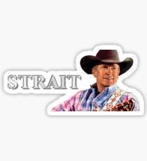 George Strait Sticker Sticker