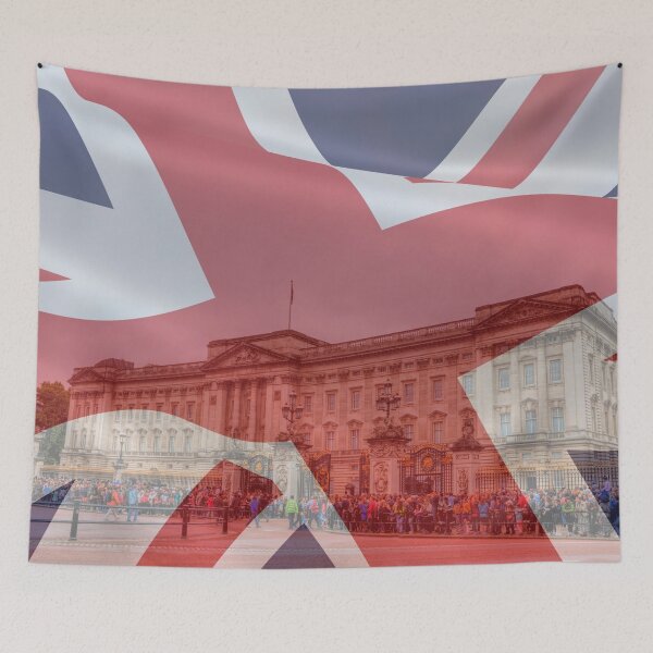 Item preview, Buckingham Palace And Union Jack, London  designed and sold by Paul Thompson Photography.