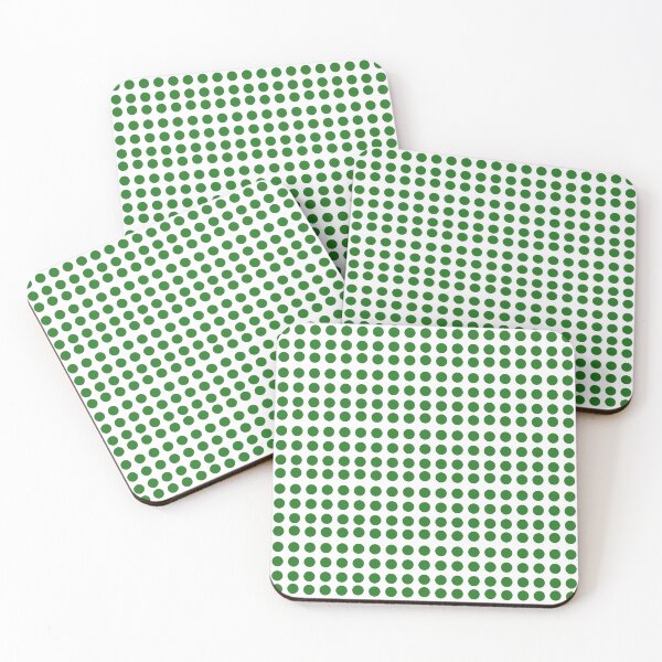 Item preview, Green dots, colourful, arts, artist designed and sold by Lessonsprint.