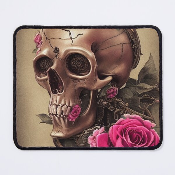 Item preview, Pink Rose Skull designed and sold by Mikkerz.