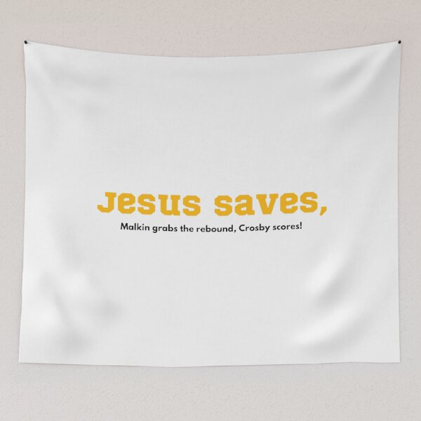 Item preview, Jesus Saves, Crosby Scores! designed and sold by BradburyWorx.