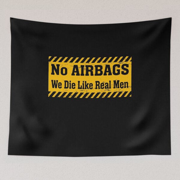Item preview, No Air We Die Like Real Men designed and sold by Artsy Aura ⭐⭐⭐⭐⭐  .