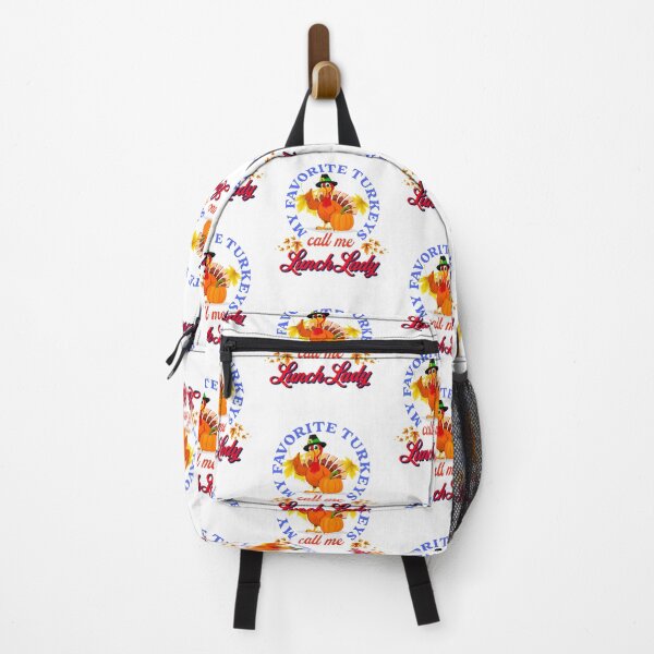 Item preview, My Favorite Turkeys Call Me Lunch Lady | Funny Happy Thanksgiving Grandma Lunch Lady quotes | gifts for thanksgiving lovers designed and sold by ThanksVibe.