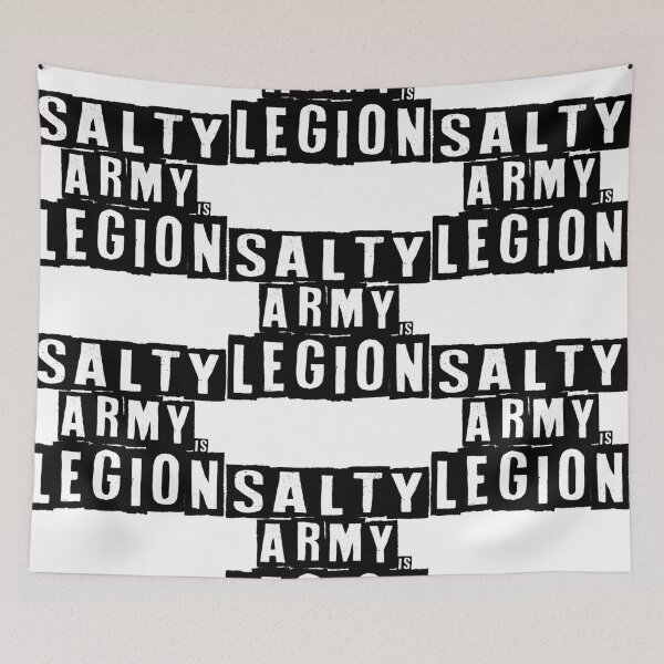 Item preview, SALTY ARMY is LEGION   designed and sold by akikido.