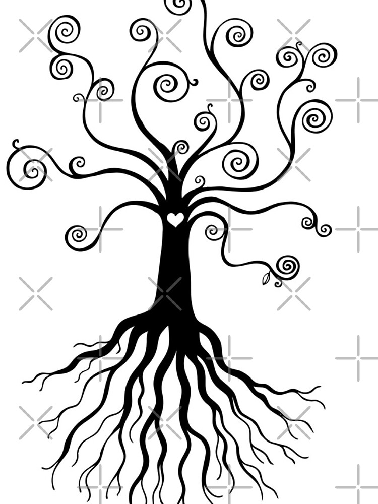 Tree of Life - black and white by Cecca Designs by Cecca-Designs