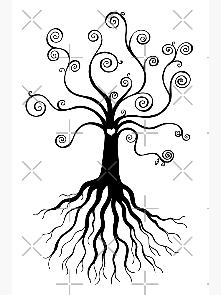 Tree of Life - black and white by Cecca Designs by Cecca-Designs