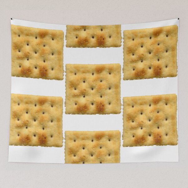 Item preview, White Saltine Soda Cracker    designed and sold by akikido.