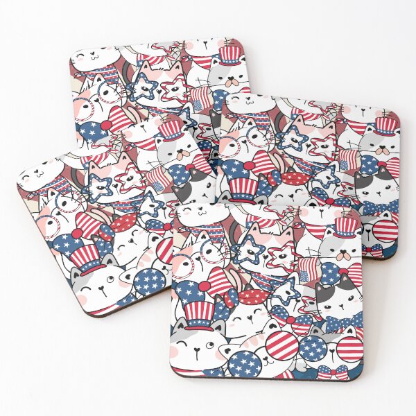 Artikelvorschau, Election Cats Amerikanische Stars entworfen und verkauft von LaartStudio.
