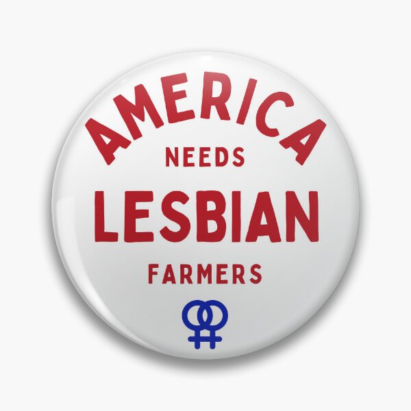 Item preview, America Need Lesbian Farmers - Lesbian Quote designed and sold by N44Prints.