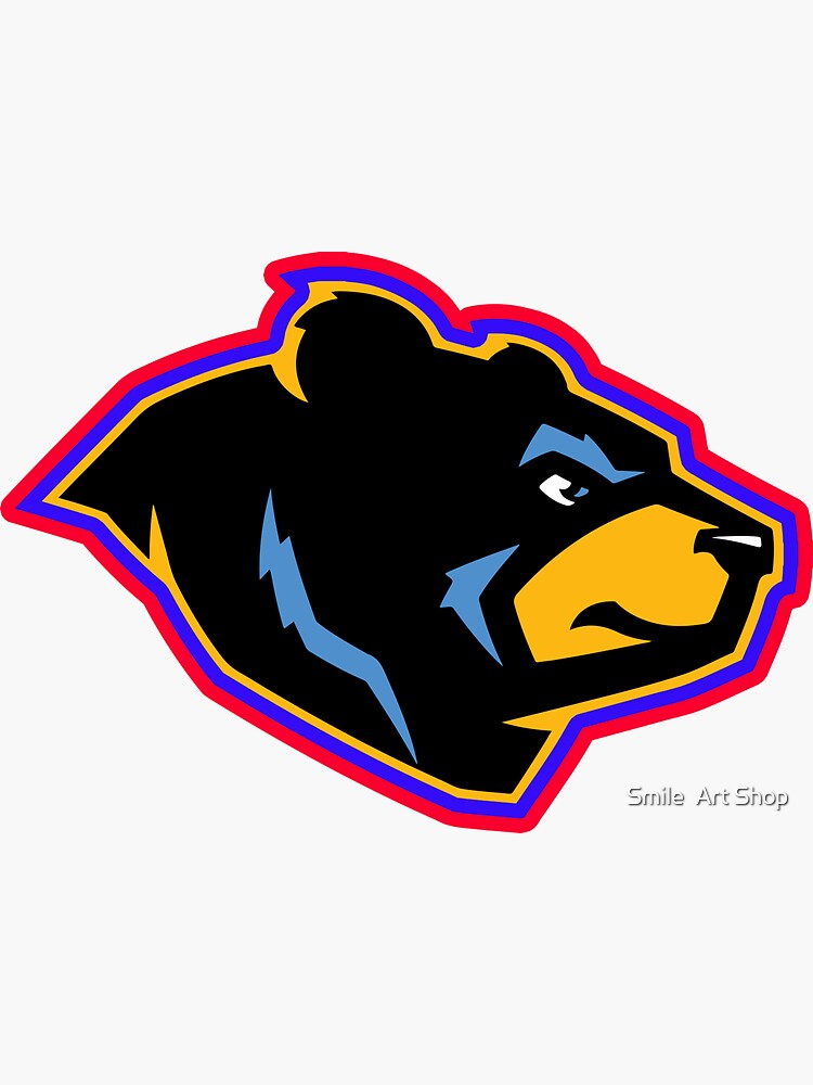 "West Virginia Black Bears Baseball" Sticker for Sale by SkaterTShirts