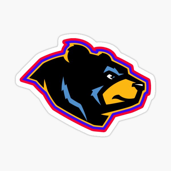 "West Virginia Black Bears Baseball" Sticker for Sale by SkaterTShirts