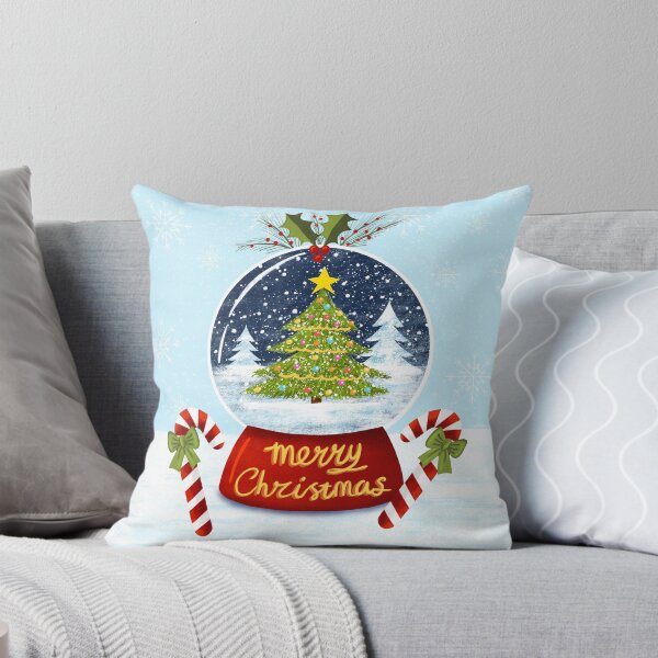 Item preview, Snow Globe Merry Christmas designed and sold by SarahWhittle.