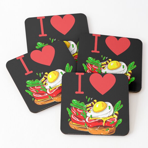 Item preview, I Love Japan Food, Funny Art designed and sold by MokonoKokoro.