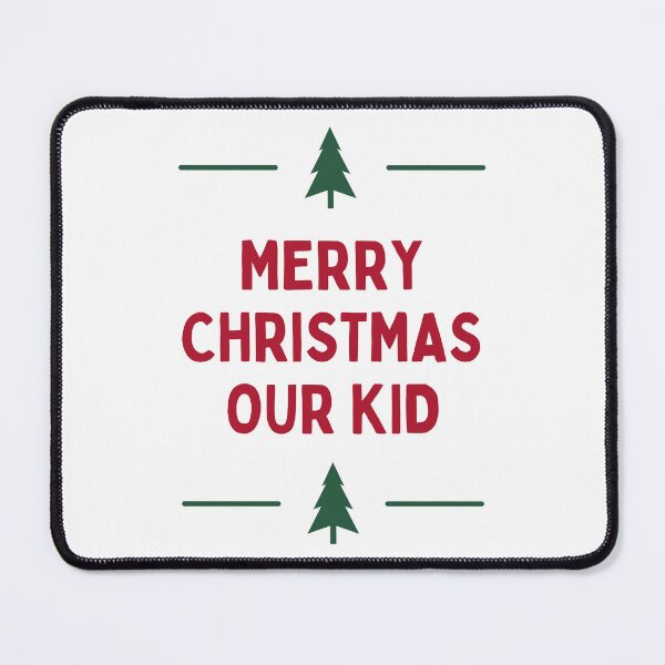 Item preview, Merry Christmas Our Kid - Manchester Christmas Gift designed and sold by N44Prints.