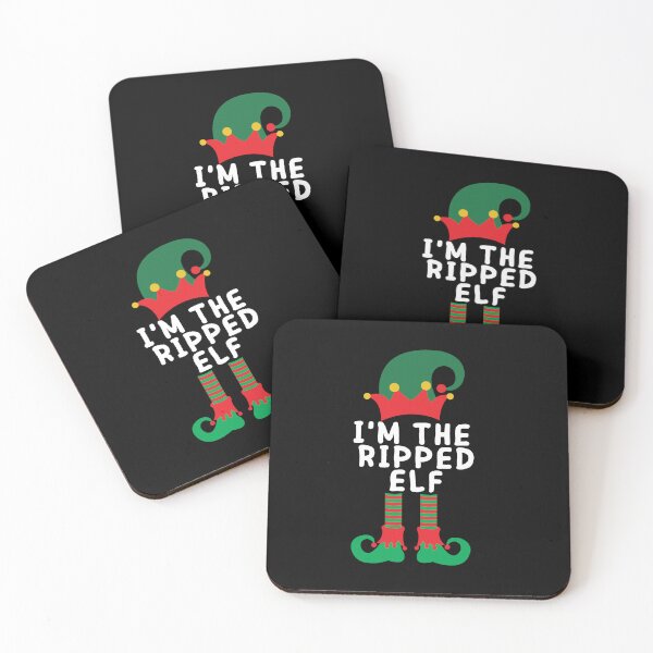 Item preview, Funny I'm the Ripped Elf designed and sold by Sam Artist.