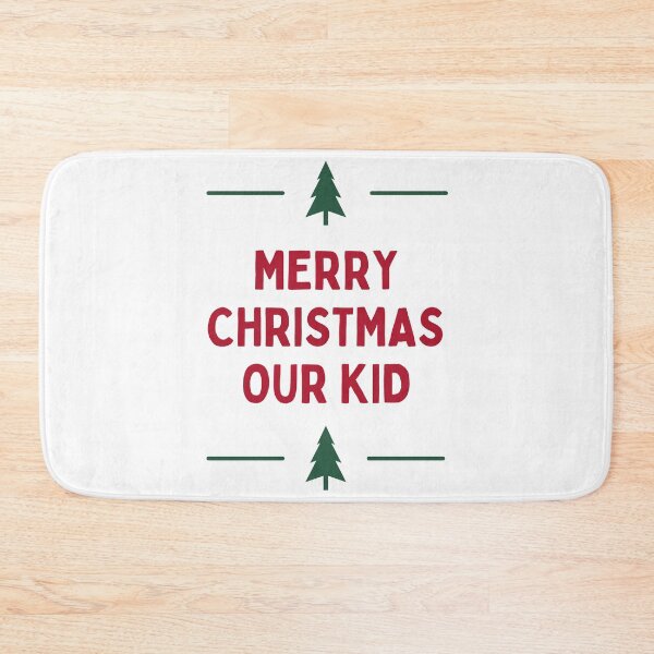 Item preview, Merry Christmas Our Kid - Manchester Christmas Gift designed and sold by N44Prints.