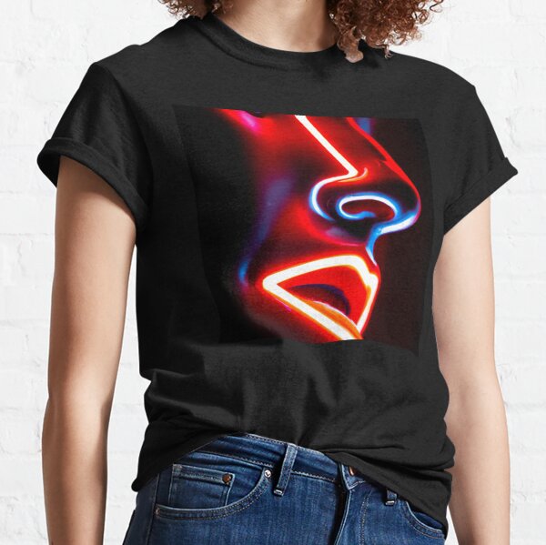 Neon Face Vintage Classic T-Shirt