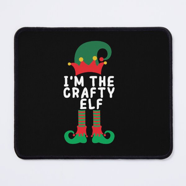 Item preview, Funny I'm the Crafty Elf - Christmas designed and sold by Sam Artist.