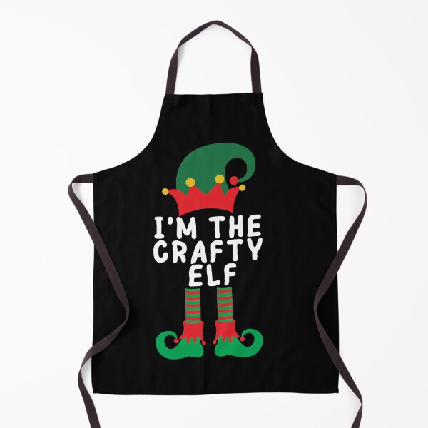 Item preview, Funny I'm the Crafty Elf - Christmas designed and sold by Sam Artist.