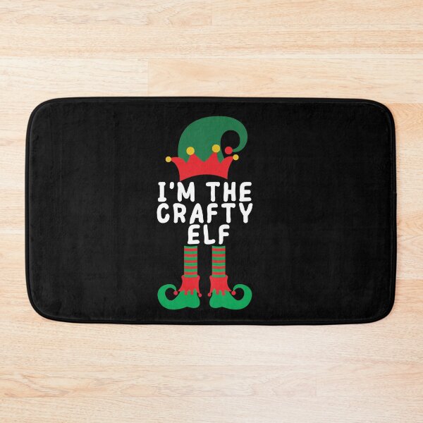 Item preview, Funny I'm the Crafty Elf - Christmas designed and sold by Sam Artist.