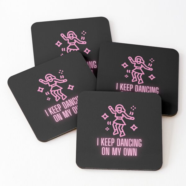 Item preview, I Keep Dancing On My Own Design Neon Pink Woman - Perfect For New Year Party designed and sold by Olivvier.