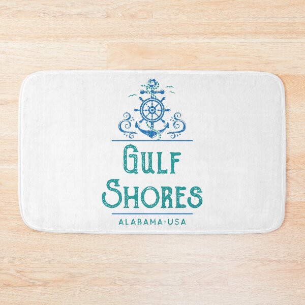 Item preview, Gulf Shores Alabama Vintage Nautical Design designed and sold by Futurebeachbum.