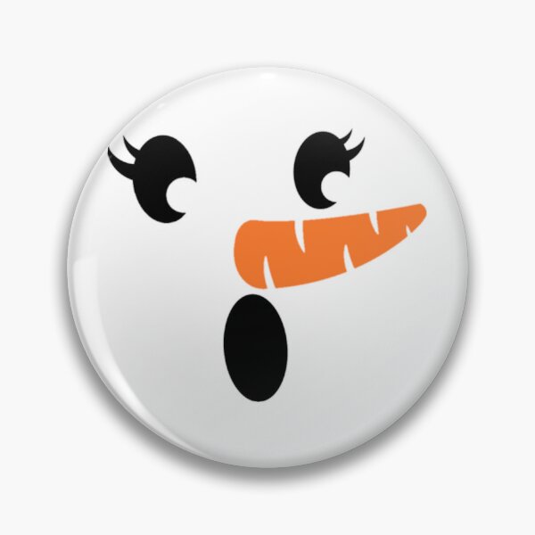 Item preview, Snowman face designed and sold by pnkpopcorn.