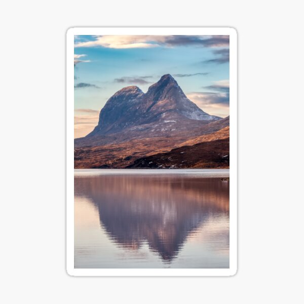 Item preview, Suilven Winter Reflections designed and sold by derekbeattie.