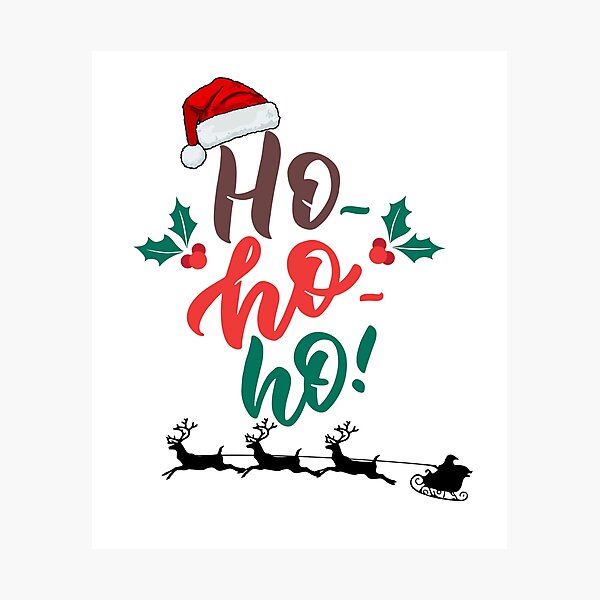 Item preview, HO HO HO SANTA CLAUS designed and sold by ima2022.