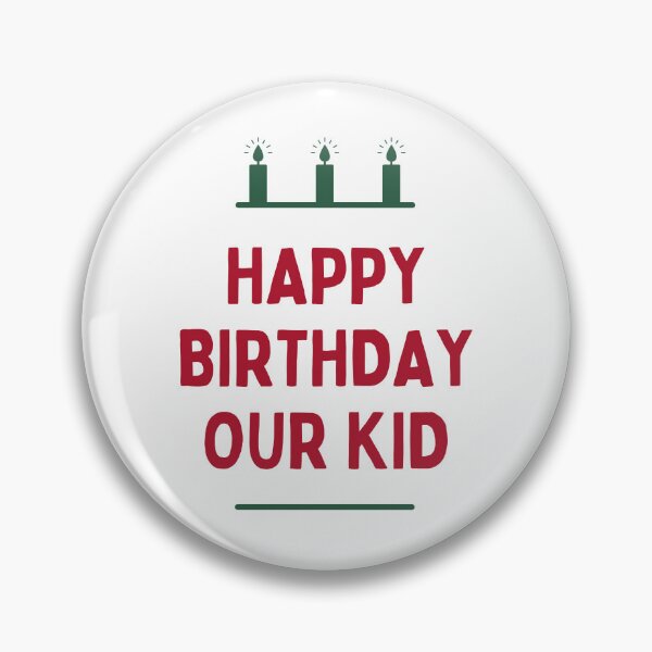 Item preview, Happy Birthday Our Kid - Manchester Birthday Present designed and sold by N44Prints.