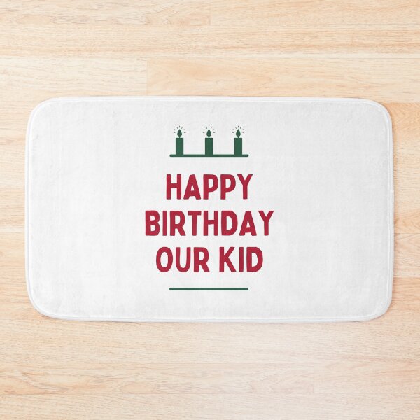 Item preview, Happy Birthday Our Kid - Manchester Birthday Present designed and sold by N44Prints.